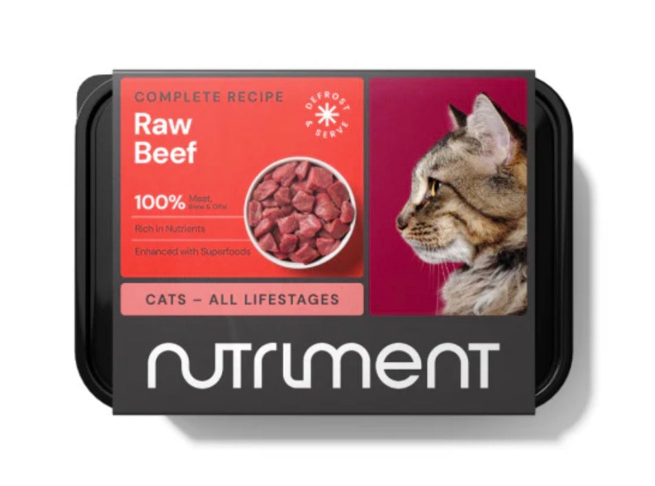 Nutriment Raw Beef Cat
