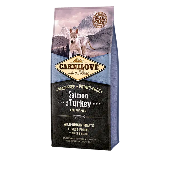 CARNILOVE Salmon & Turkey Puppy