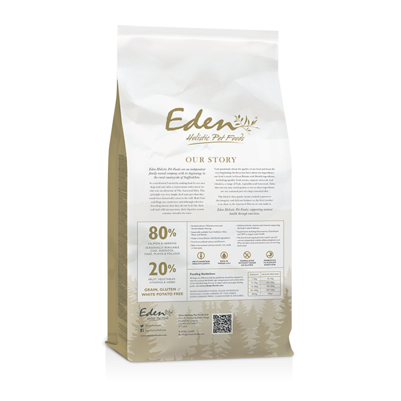 Eden 80/20 Fish Cuisine small bite size kibble
