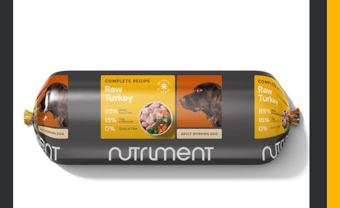 Nutriment Raw Turkey 1.4kg Chubb