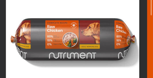 Nutriment Raw Chicken Chubb 1.4kg